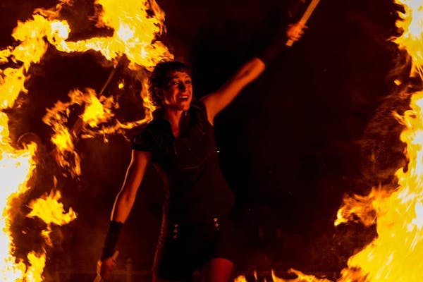 Fire Show performance