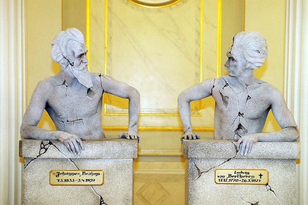 Lebende Statuen auf einer Veranstaltung